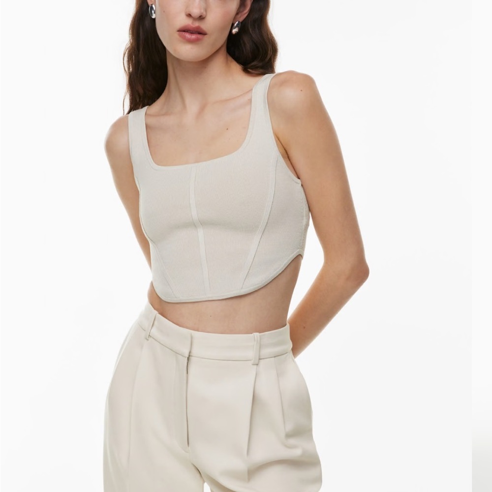 Aritzia Sculpt Knit Bustier